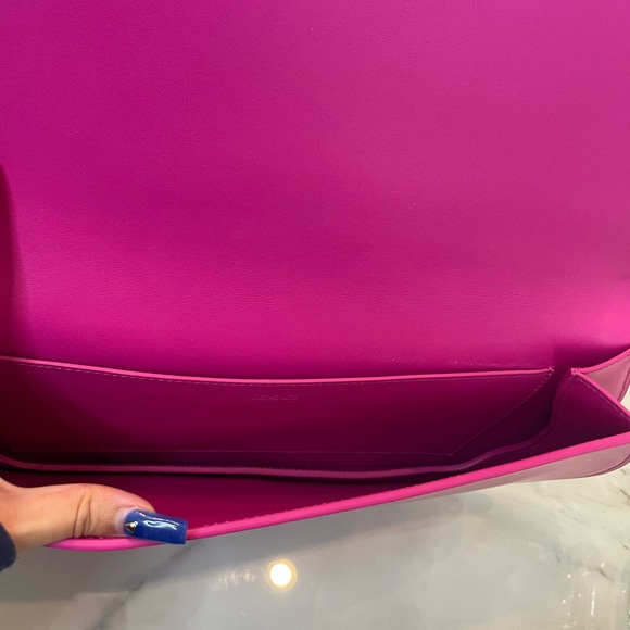 🌟SOLD🌟 NWT Versace Greca Goddess Leather Clutch - Picture 6 of 7